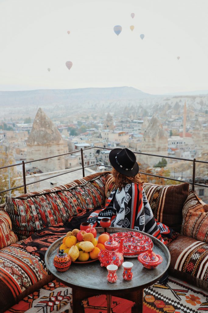 Cappadocia Yoga Retreat Hot Air Balloon watching